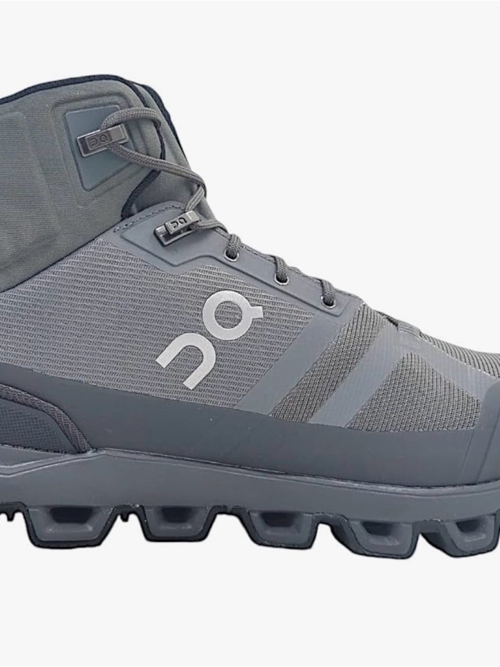 On Running Men’s Waterproof Mid-Top Boots — Grey - Picture 2 of 6